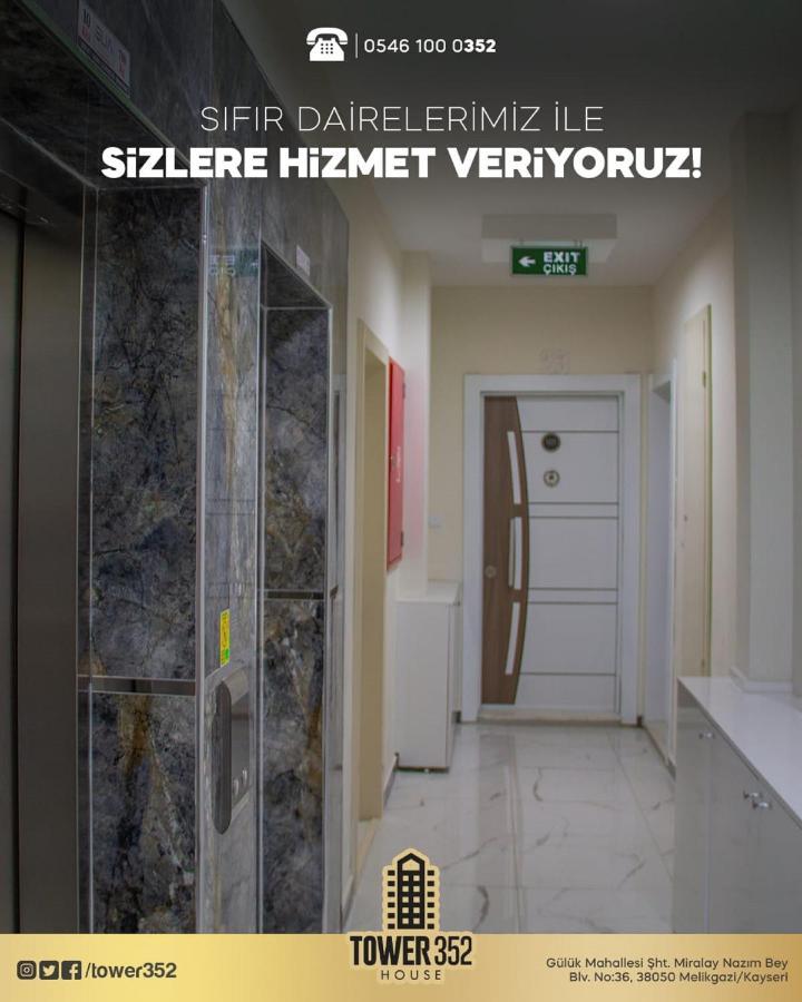 Tower352 Lejlighedshotel Kayseri Eksteriør billede